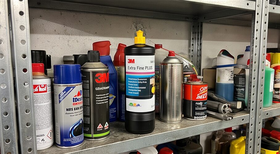 3m perfect it extra fine plus schleifpaste aus der Nähe betrachtet