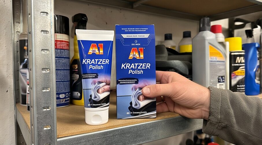 dr wack a1 kratzer polish aus der Nähe betrachtet