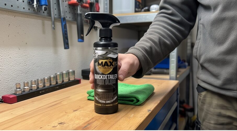 MAX DETAIL-LAB Quickdetailer im Test - Autopolitur, Carnaubawachs, Hochglanz, Schnelltrocknend
