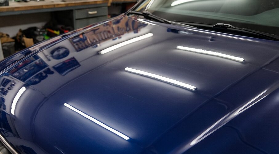sonax auto politur set shiny freaks Detailansicht beim Testen