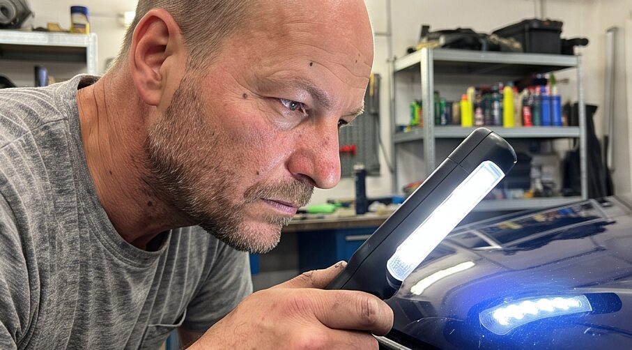 Das Produkt Detailansicht beim Testen